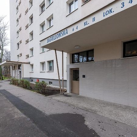 Jagiellonska 64 Prywatne Mieszkanie Z Oddzielna Sypialnia I Balkonem Samodzielne Zameldowanie! Self Check-In System! Warszawa Eksteriør bilde