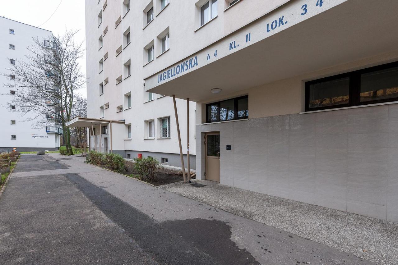 Jagiellonska 64 Prywatne Mieszkanie Z Oddzielna Sypialnia I Balkonem Samodzielne Zameldowanie! Self Check-In System! Warszawa Eksteriør bilde
